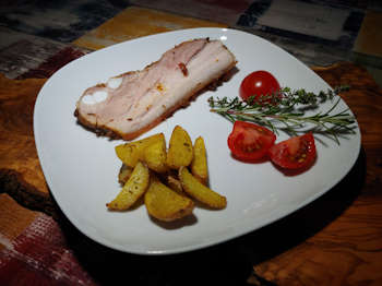 Schweinebraten griechische Art