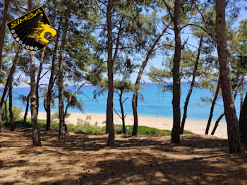 Skala, im Südosten von Kefalonia, hat einen weitläufigen Strand.