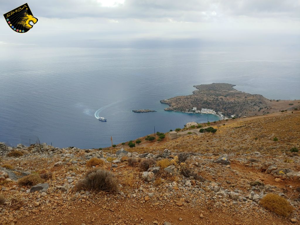 Die Daskalogiannis kommt von Agia Roumeli zurück.