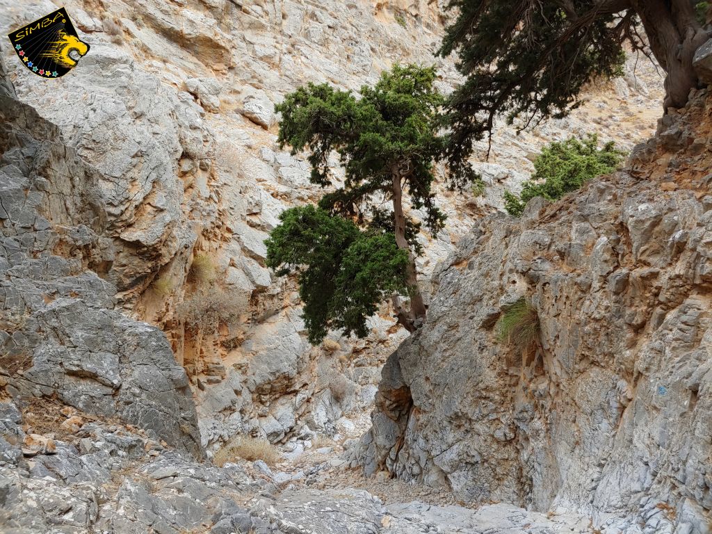 Die Anopoli Schlucht, über viele Jahre die einzige Verbindung zu den Bergdörfern.