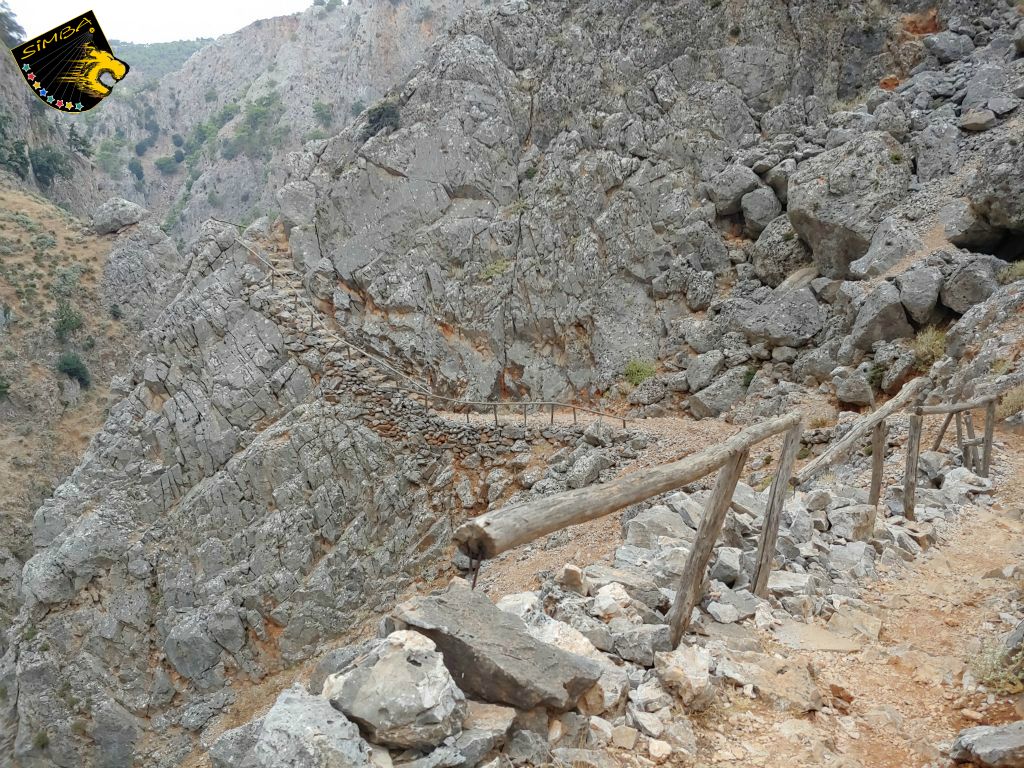 eine schwierige Passage wird hier umgangen