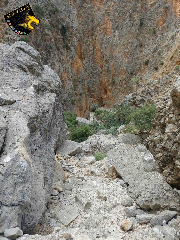 unterwegs in der Aradena Schlucht